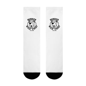Bunker WC White Crew Socks BL02