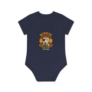 Organic Baby Bunker WC Spanish Flag Bodysuit BL02