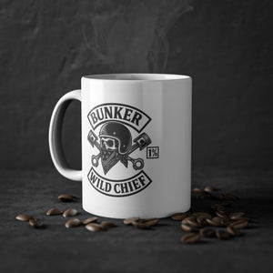 Bunker WC Helmet 11oz Ceramic Coffee Cup BL02