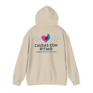 Causas con Ritmo Unisex Heavy Blend Hoodie FSL&BBL