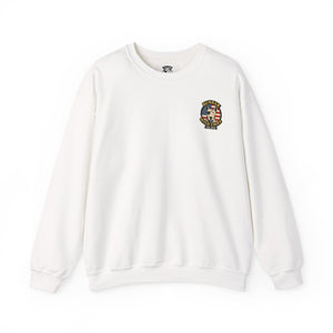 Bunker WC USA Flag Unisex Crewneck Sweatshirt BL02