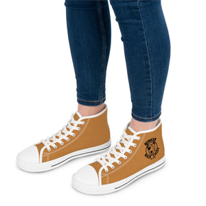Bunker WC Light Brown Women's High Top Sneakers BL02