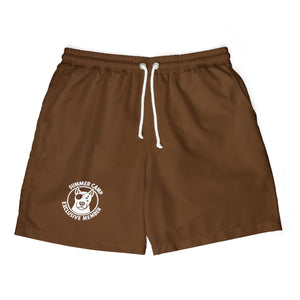 Summer Camp Exclusive Members Unisex Brown Swim Shorts WL02