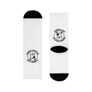 Summer Camp Exclusive Members White Socks BL
