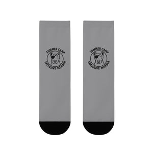 Summer Camp Exclusive Members Gray Socks BL