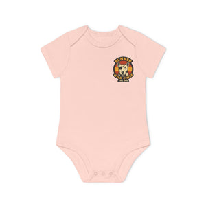 Organic Baby Bunker WC Spanish Flag Bodysuit BL02