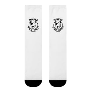 Bunker WC White Crew Socks BL02