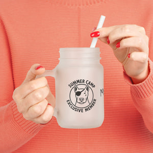 Mara Summer Camp Exclusive Member Drinking Glass Jar