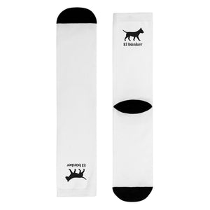 The Bunker WC White Crew Socks BL02