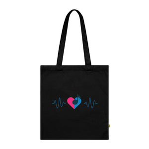 Causas con Ritmo Organic Cotton Tote Bag BL