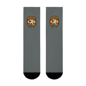 Bunker WC Spanish Flag Dark Gray Socks BL