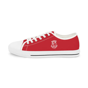 Bunker WC Red Low Top Sneakers WL02