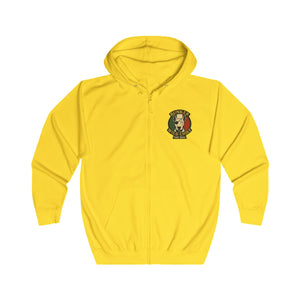 Bunker WC Italian Flag Unisex Full Zip Hoodie, BL02