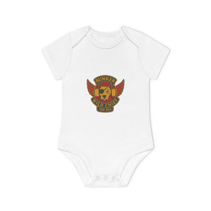 Organic Baby Bunker WC Spanish Flag Bodysuit BL02