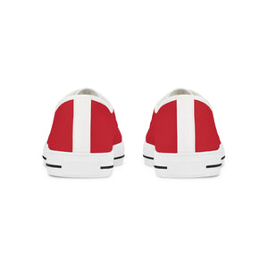 Bunker WC Red Low Top Sneakers WL02