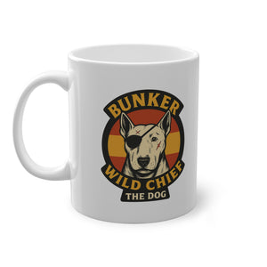 Bunker WC SP Flag 11oz Ceramic Coffee Cup BL02