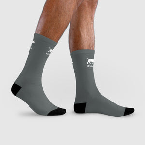 The Bunker Dark Gray Socks WL