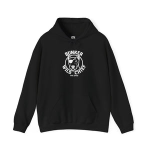 Bunker WC Black Hoodie, Sweatshirt WL02