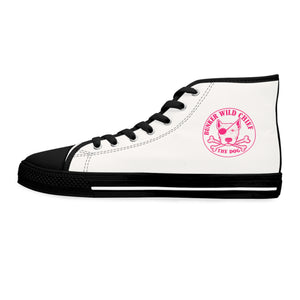 Bunker WC Pink Women's High Top Sneakers PL02