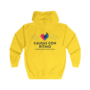 Causas con Ritmo Unisex Full Zip Hoodie FSL&BBL