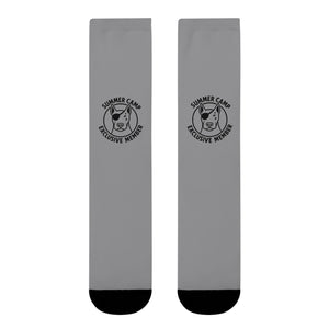 Summer Camp Exclusive Members Gray Socks BL