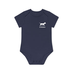 Organic Baby The Bunker WC Bodysuit B&WL02