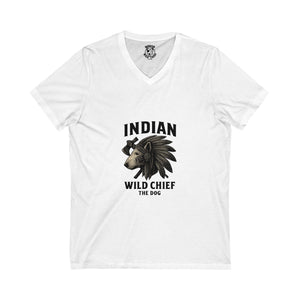 INDIAN Bunker WC Unisex V-Neck T-Shirt BL02