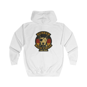 Bunker WC German Flag Unisex Full Zip Hoodie, BL02