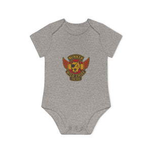 Organic Baby Bunker WC Spanish Flag Bodysuit BL02