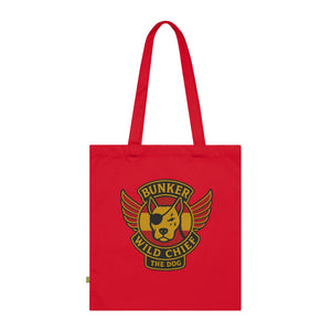 Organic Bunker WC Spanish Flag Cotton Tote Bag BL02