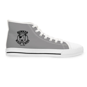 Bunker WC Women's Dark Grey High Top Sneakers BL02