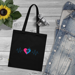 Causas con Ritmo Organic Cotton Tote Bag BL