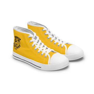Bunker WC Women's Yellow High Top Sneakers BL02
