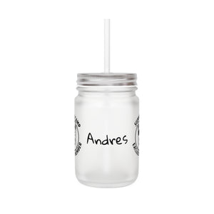 Andres Summer Camp Exclusive Member Drinking Glass Jar
