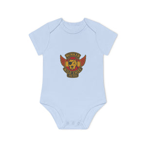 Organic Baby Bunker WC Spanish Flag Bodysuit BL02