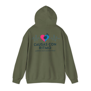 Causas con Ritmo Unisex Heavy Blend Hoodie FSL&BBL
