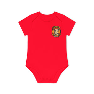 Organic Baby Bunker WC Spanish Flag Bodysuit BL02