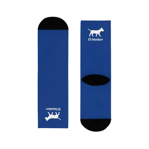 The Bunker Dark Blue Socks BL
