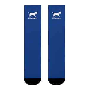The Bunker Dark Blue Socks BL