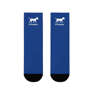 The Bunker Dark Blue Socks BL