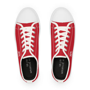 Bunker WC Red Low Top Sneakers WL02