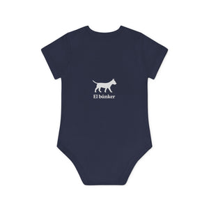 Organic Baby The Bunker WC Bodysuit B&WL02