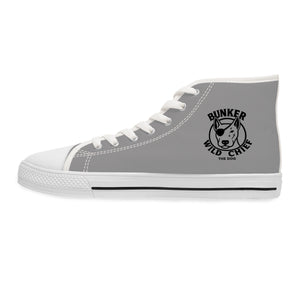Bunker WC Women's Dark Grey High Top Sneakers BL02