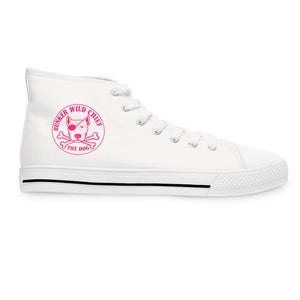 Bunker WC Pink Women's High Top Sneakers PL02