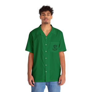 Summer Camp Exclusive Member Men's Hawaiian Green Shirt BL