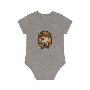 Organic Baby Bunker WC Spanish Flag Bodysuit BL02