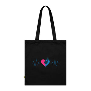 Causas con Ritmo Organic Cotton Tote Bag BL