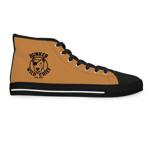 Bunker WC Light Brown Women's High Top Sneakers BL02