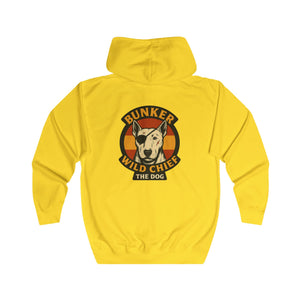 Bunker WC Spanish Flag Unisex Full Zip Hoodie, BL02