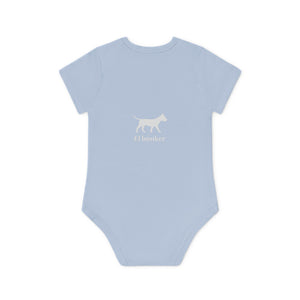 Organic Baby The Bunker WC Bodysuit B&WL02